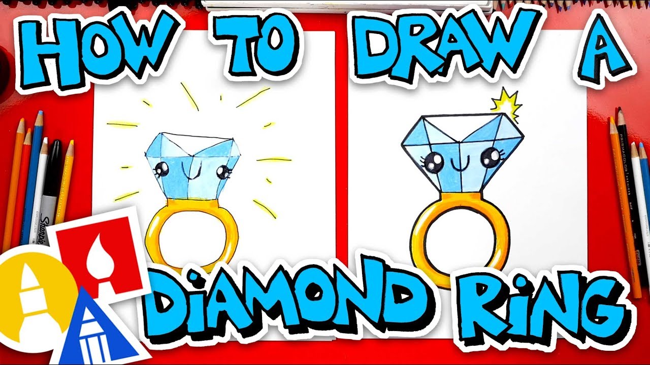 How to draw a Silver Ring (hyper realistic) Easy Drawing Tutorial - YouTube